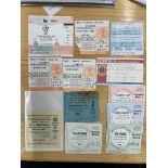 Middlesbrough Football Ticket Collection: Mainly l