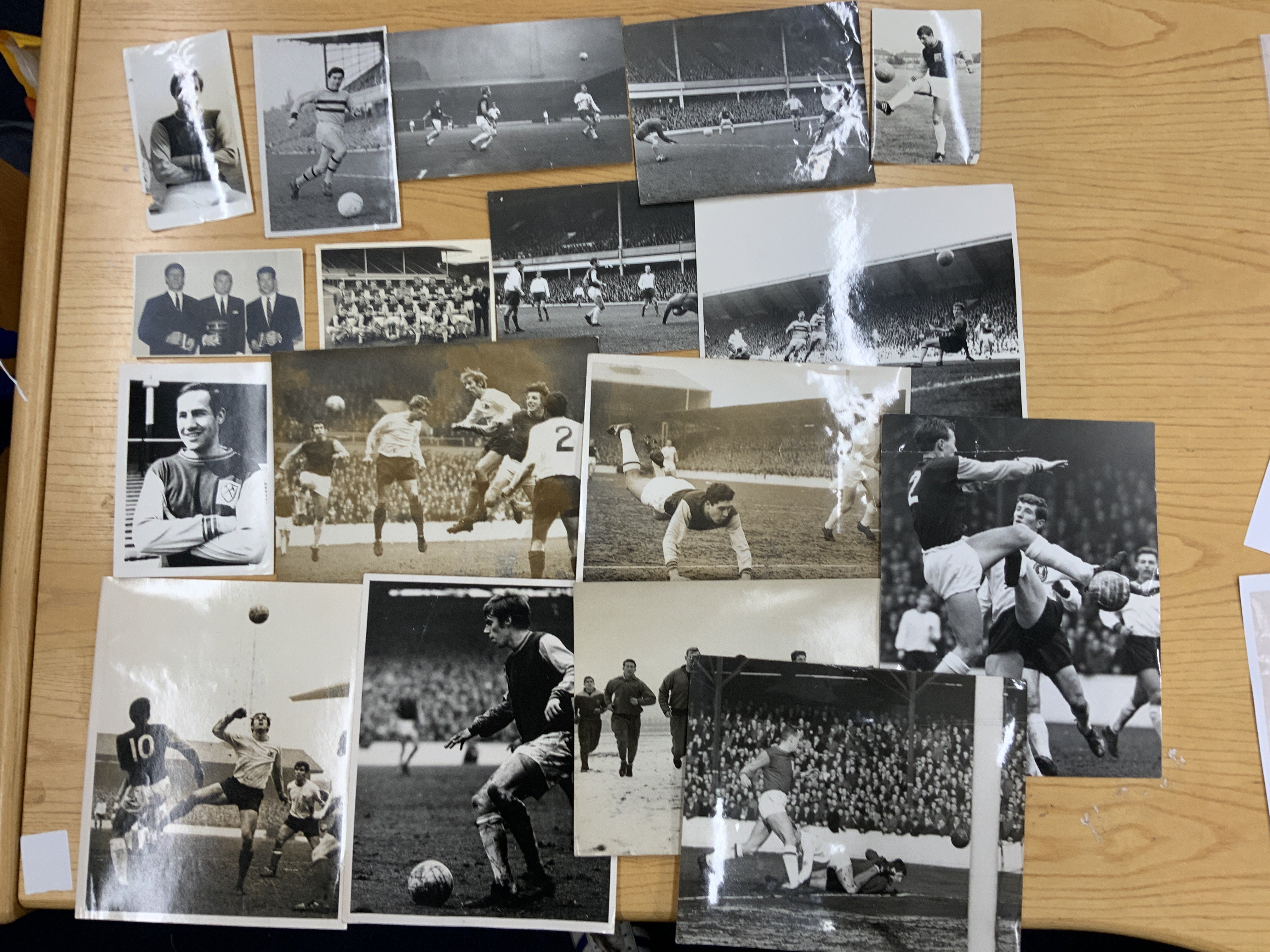 West Ham 1960s Football Press Photos: Various size