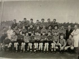 1953 Manchester United Squad Football Press Photo:
