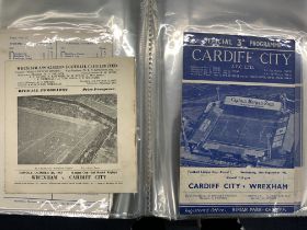 Cardiff City 58/59 + 63/64 Football Programmes: 20
