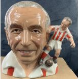 Stanley Matthews Stoke City China Football Figure: