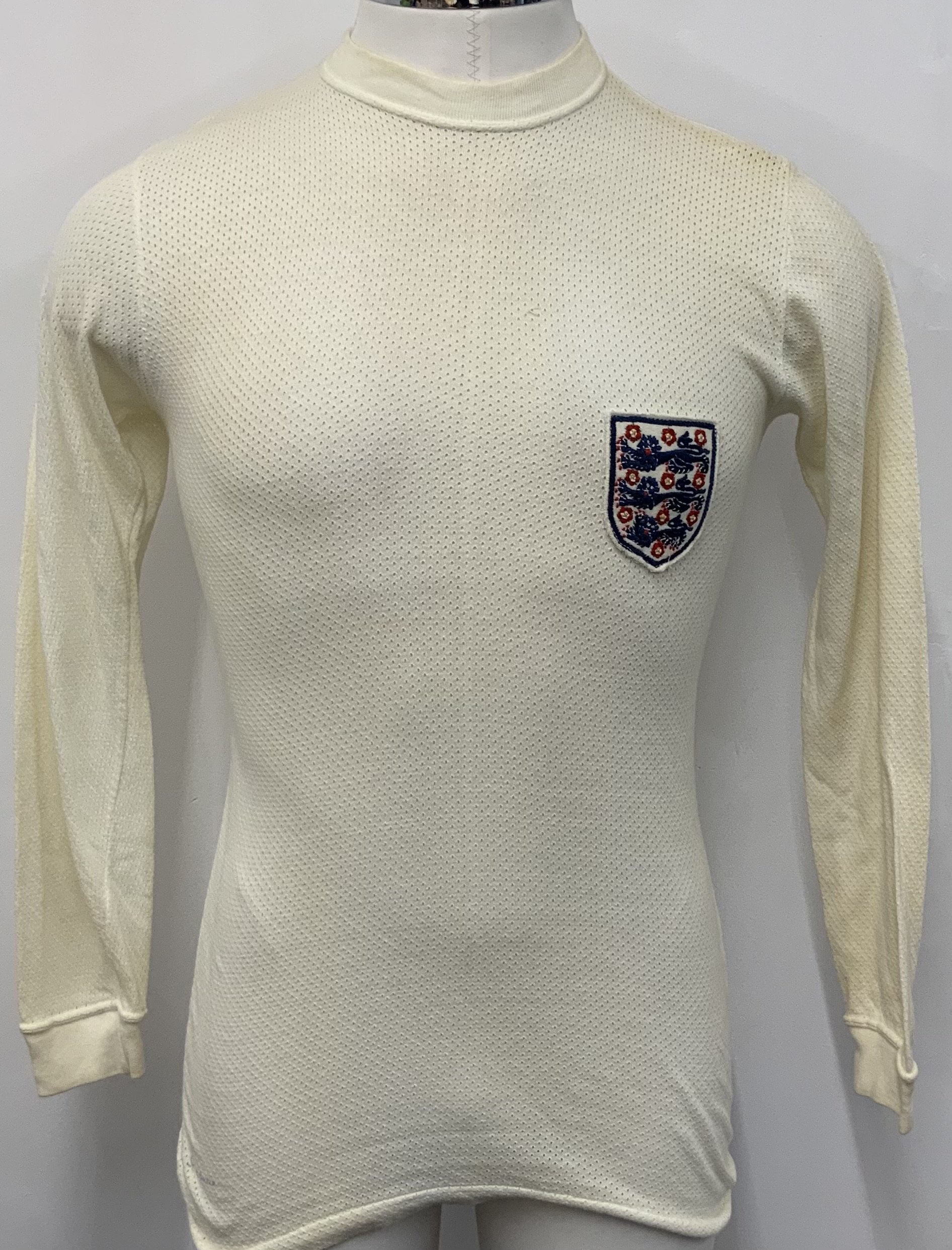 Martin Peters 1969 Airtex Match Worn Football Shir