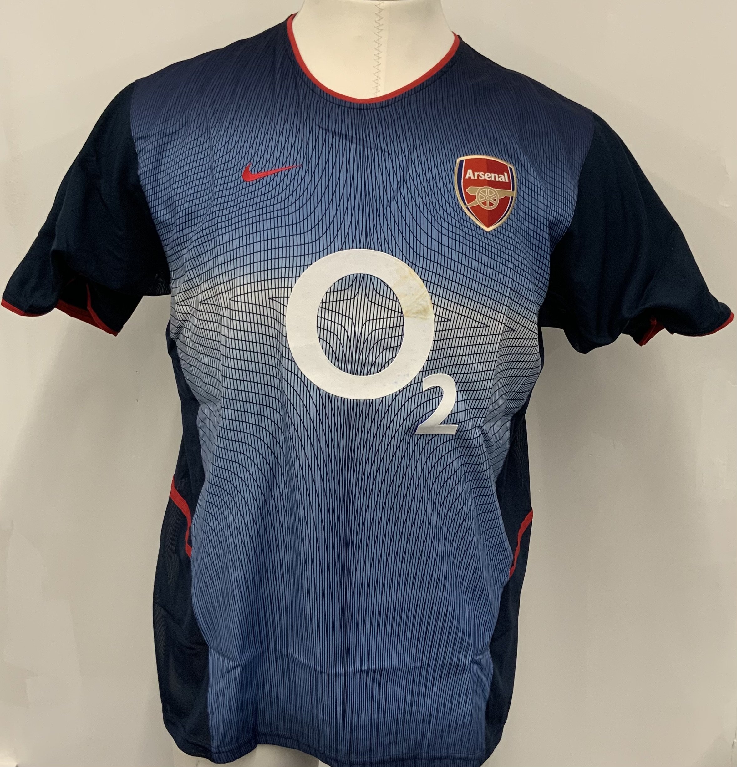 Ashley Cole Arsenal 02/03 Away Match Worn Football - Image 2 of 4