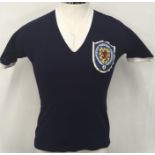 1960 Scotland John White Match Worn Football Shirt