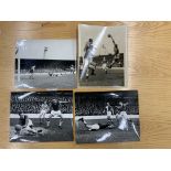 1950s West Ham Football Press Photos: Large match