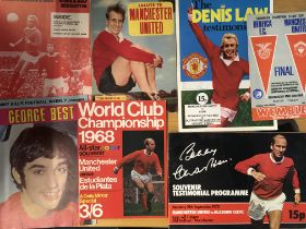 1960s Manchester United Home Football Programmes +