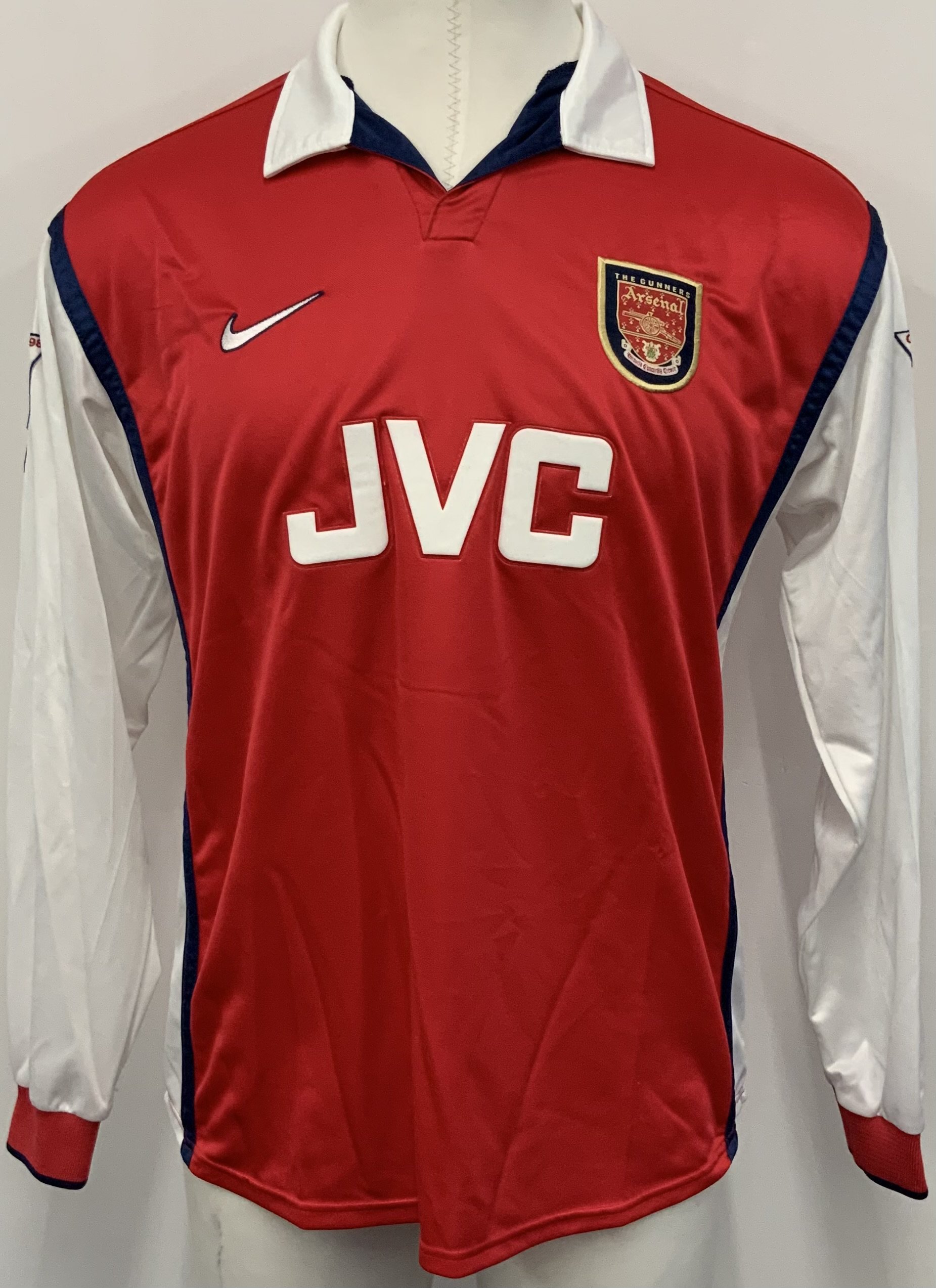 Dixon Arsenal 1998 - 1999 Match Worn Football Shir - Image 2 of 5