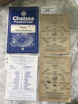 Chelsea v Great Britain Olympics Football Programm