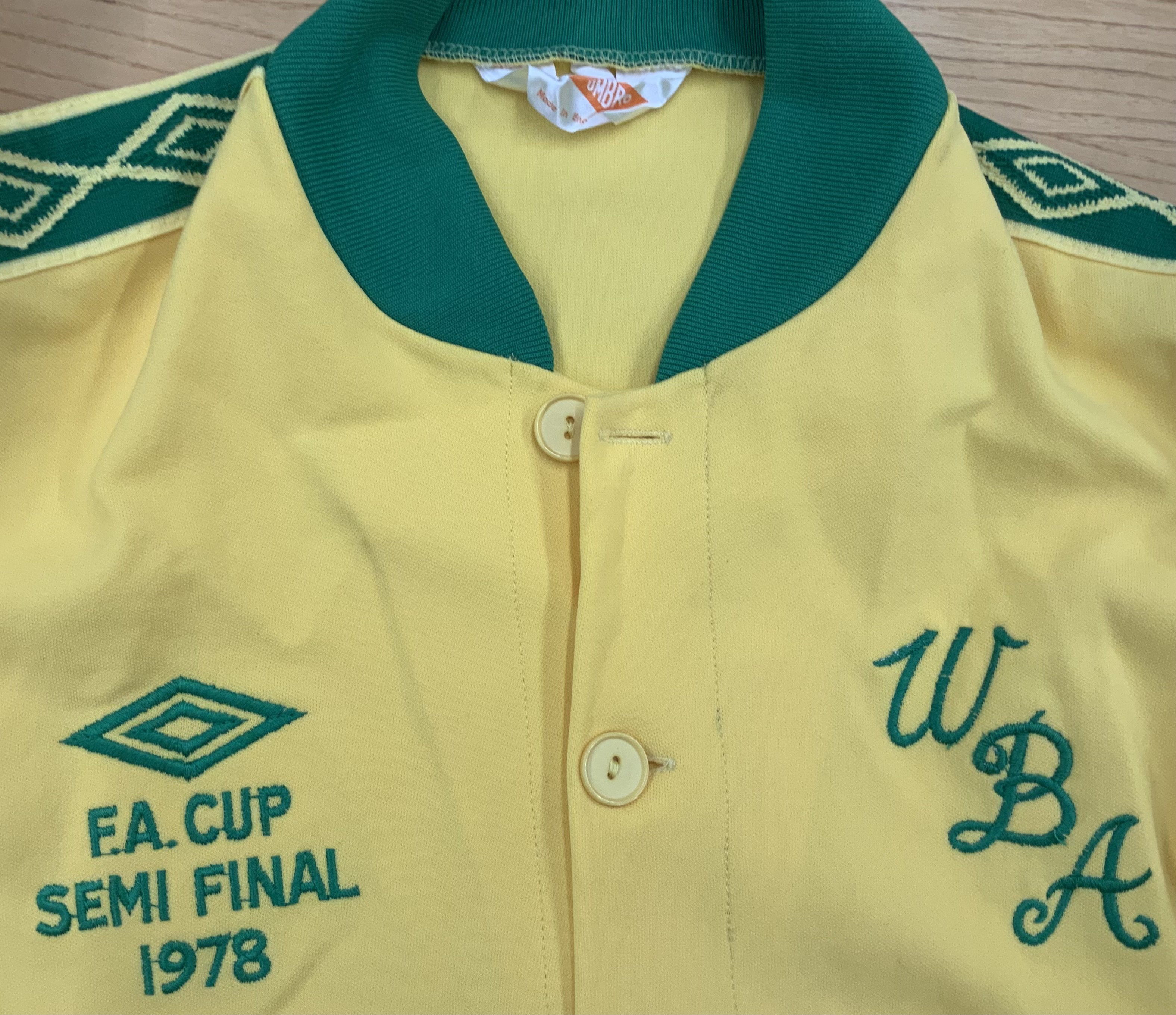 West Brom 1978 FA Cup Semi Final Tracksuit Top: Wo - Image 3 of 3