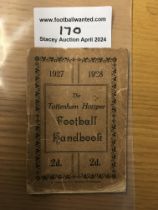 1927 - 1928 Tottenham Football Handbook: Complete