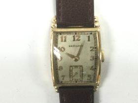 A 1941 Hamilton 'Myron' watch with 10k gold filled