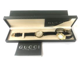 A gents Gucci 2040 wristwatch with box and papers