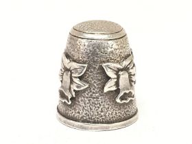 Withdrawn - A Charles Horner silver hallmarked thimble. Postag