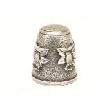 Withdrawn - A Charles Horner silver hallmarked thimble. Postag