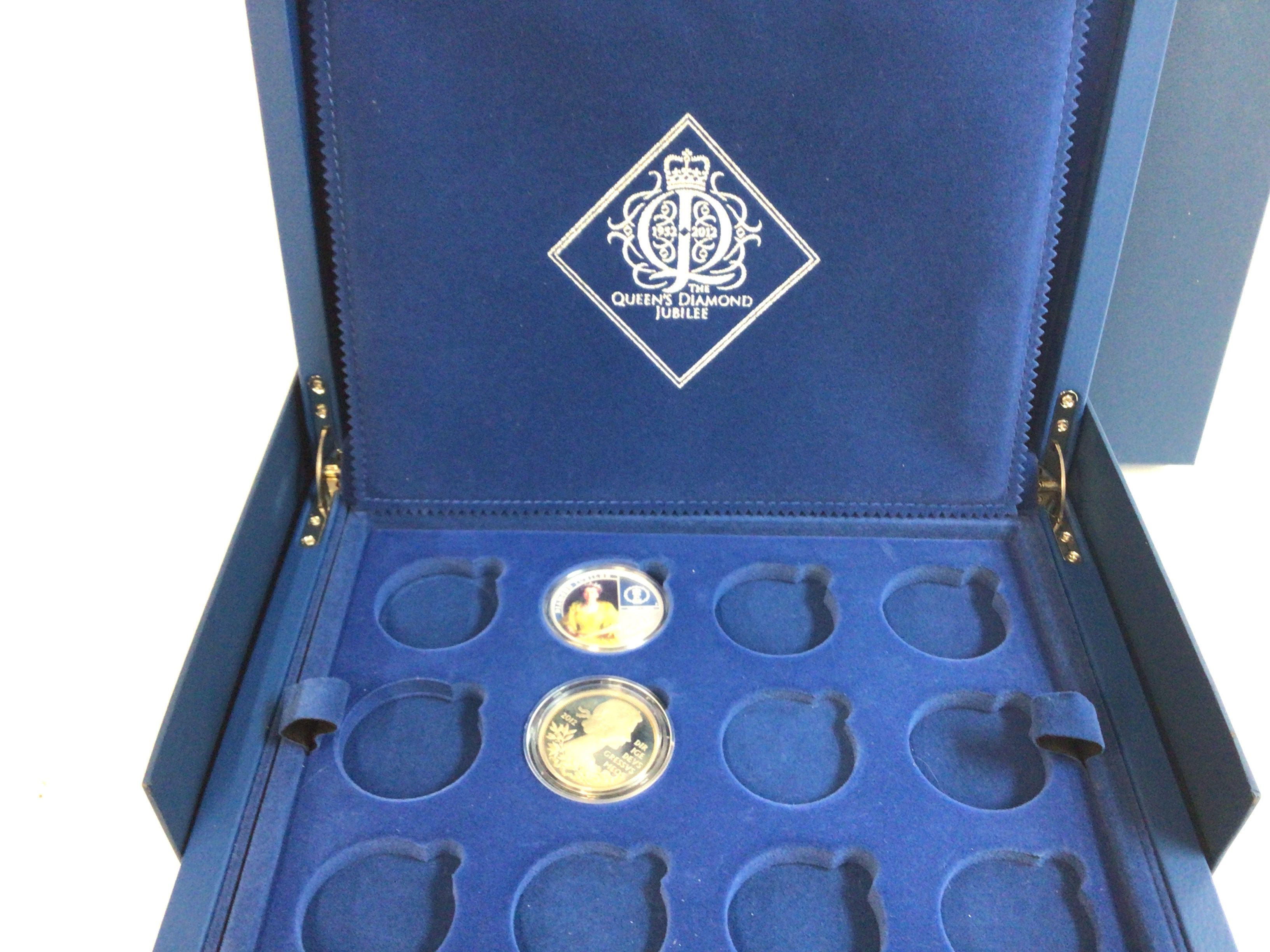 A royal mint presentation case containing commemor - Image 3 of 4