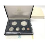 1974 cased British Virgin Islands proof set with C