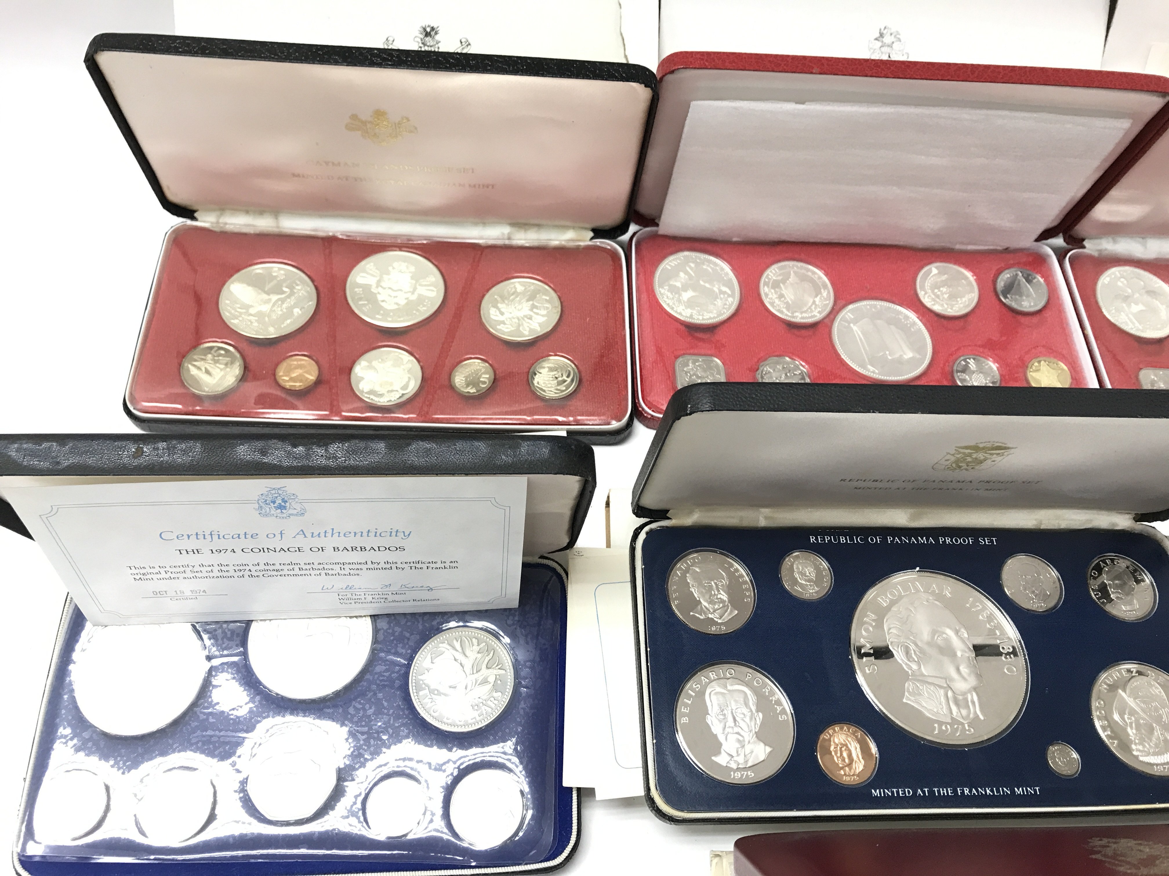 A collection of 7 proof coin sets including cayman - Image 2 of 4