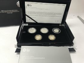 A 2015 United Kingdom silver proof commemorative c