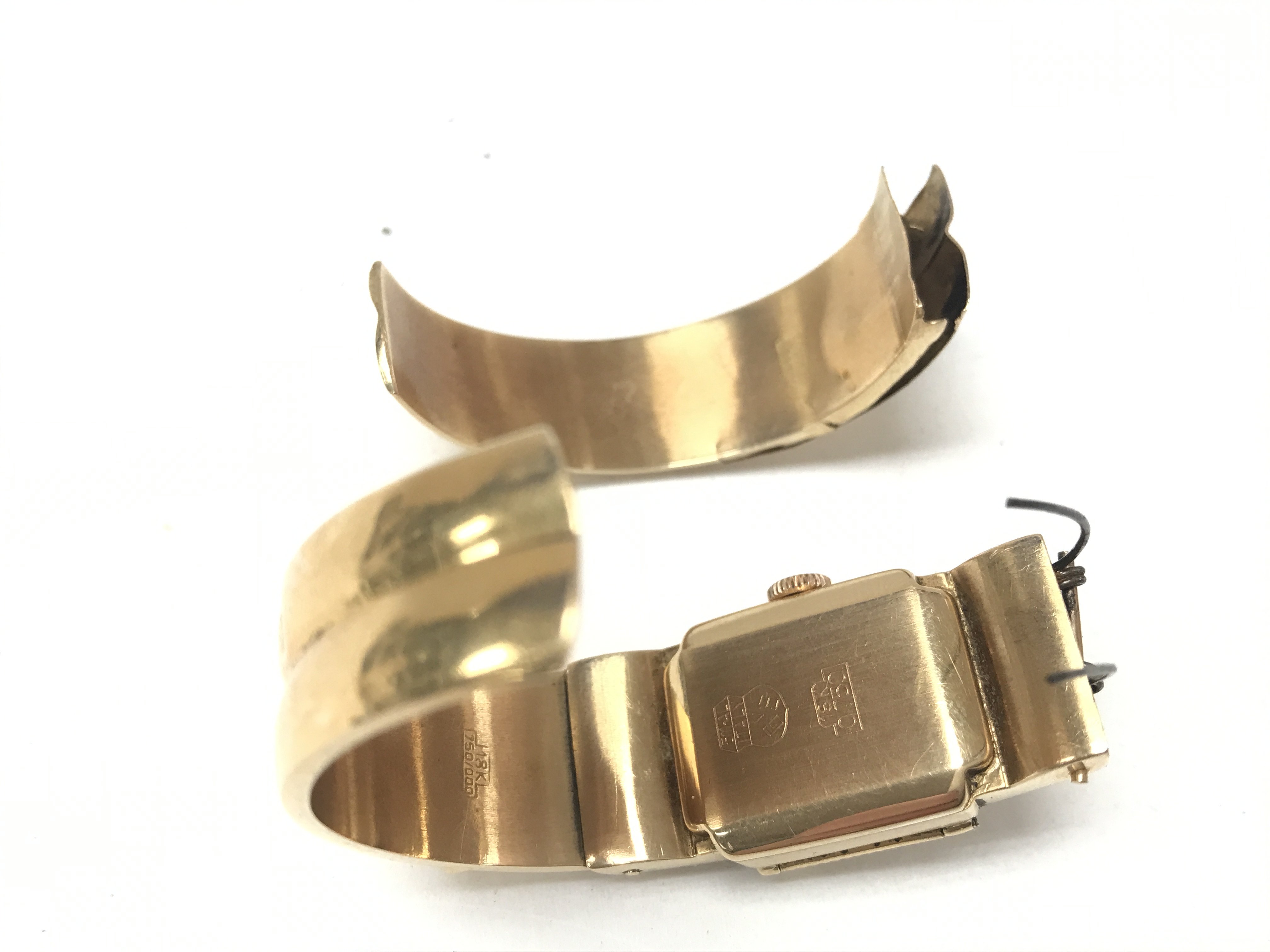 An 18ct gold vintage watch (a/f) 30.60g - Image 3 of 3
