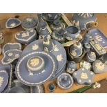A collection of Wedgwood Jasperware small dishes p