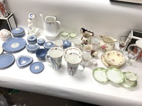 A large collection of mixed ceramics including Wedgwood royal Doulton etc.