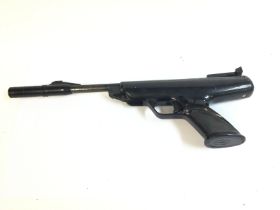 A .22 BSA Scorpion air pistol. Postage D. NO RESER