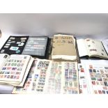 Six albums of mixed world stamps including Austral