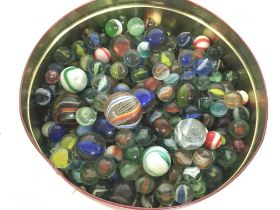 A collection of vintage marbles. This lot cannot b