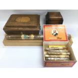 A collection of King Edward cigars, an oversized w