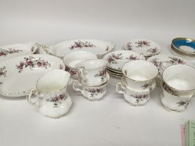 A Royal Albert English Porcelain tea set Lavender