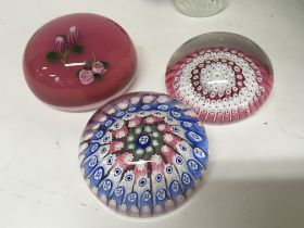 A Baccarat limited edition paperweight 18/100 date