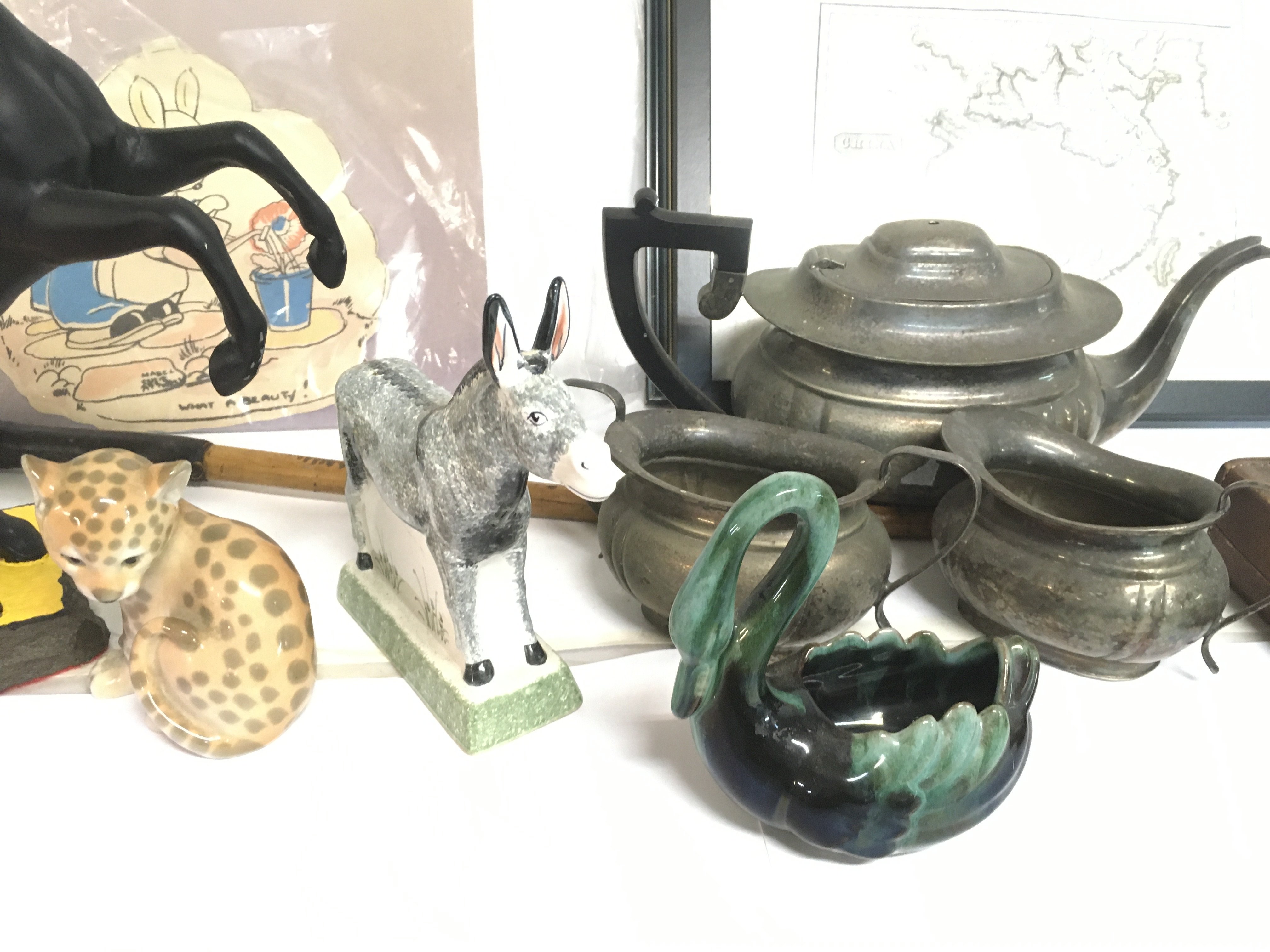 A mixed collection of items including Victorian cr - Image 2 of 5