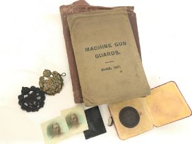 A Collection of WW1 documents from the possession