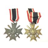 WW2 Nazi Third Reich War Merit Cross medals. Posta