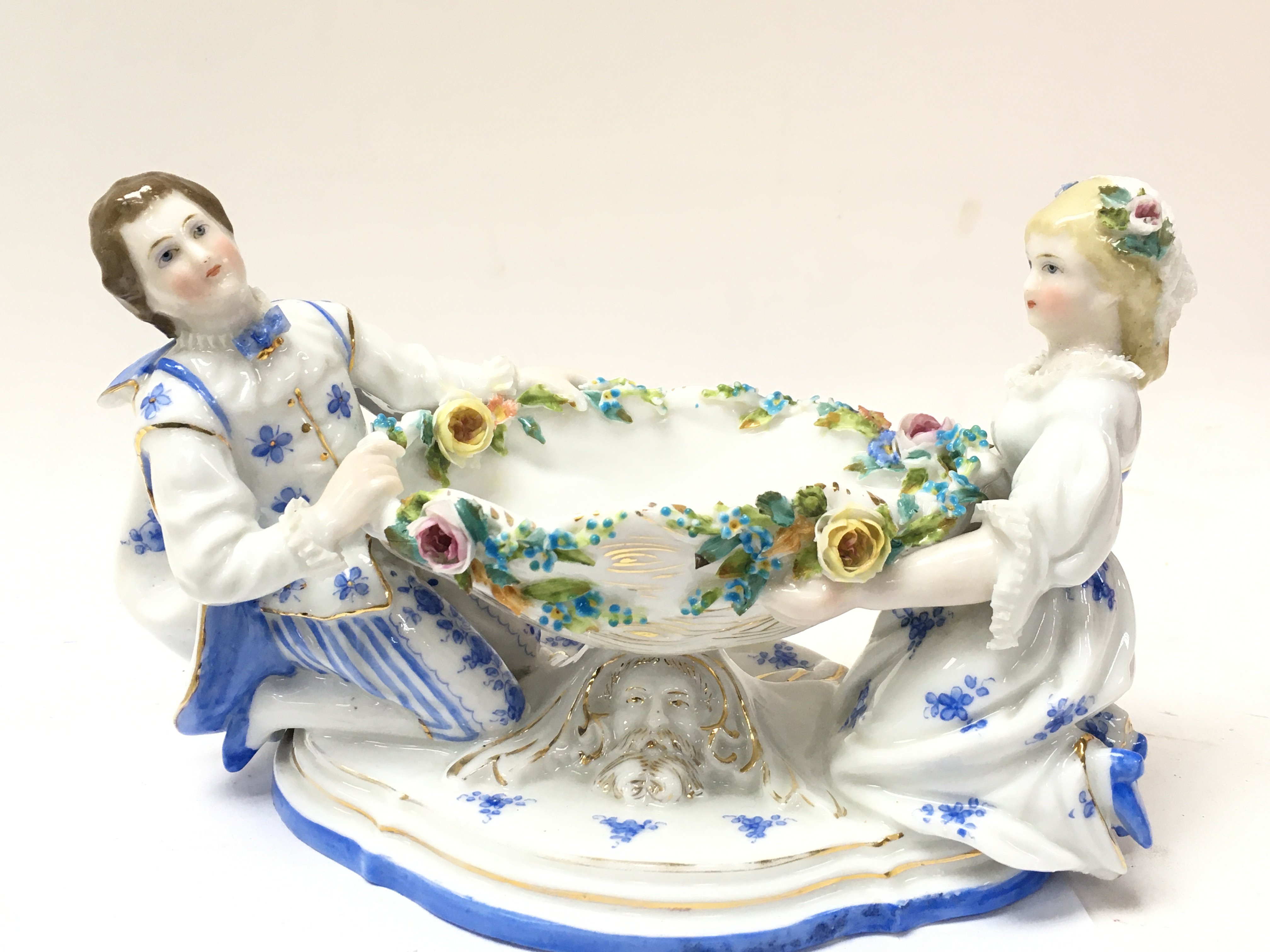 A collection of ceramics including Limoges, figure - Image 3 of 4