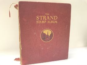 The Strand stamp album dated 1938 including world