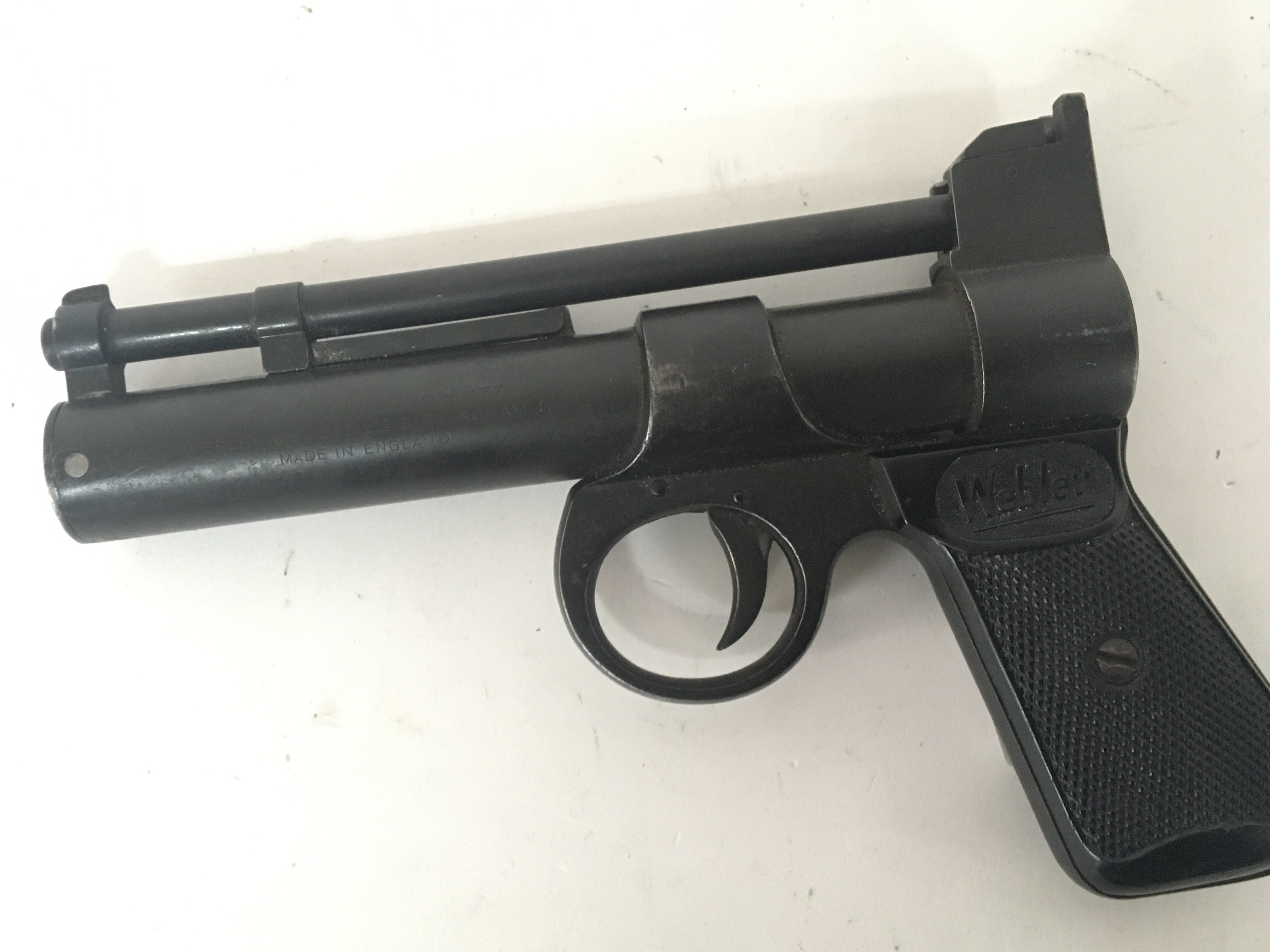 A Vintage.177 Webley Junior Air Pistol