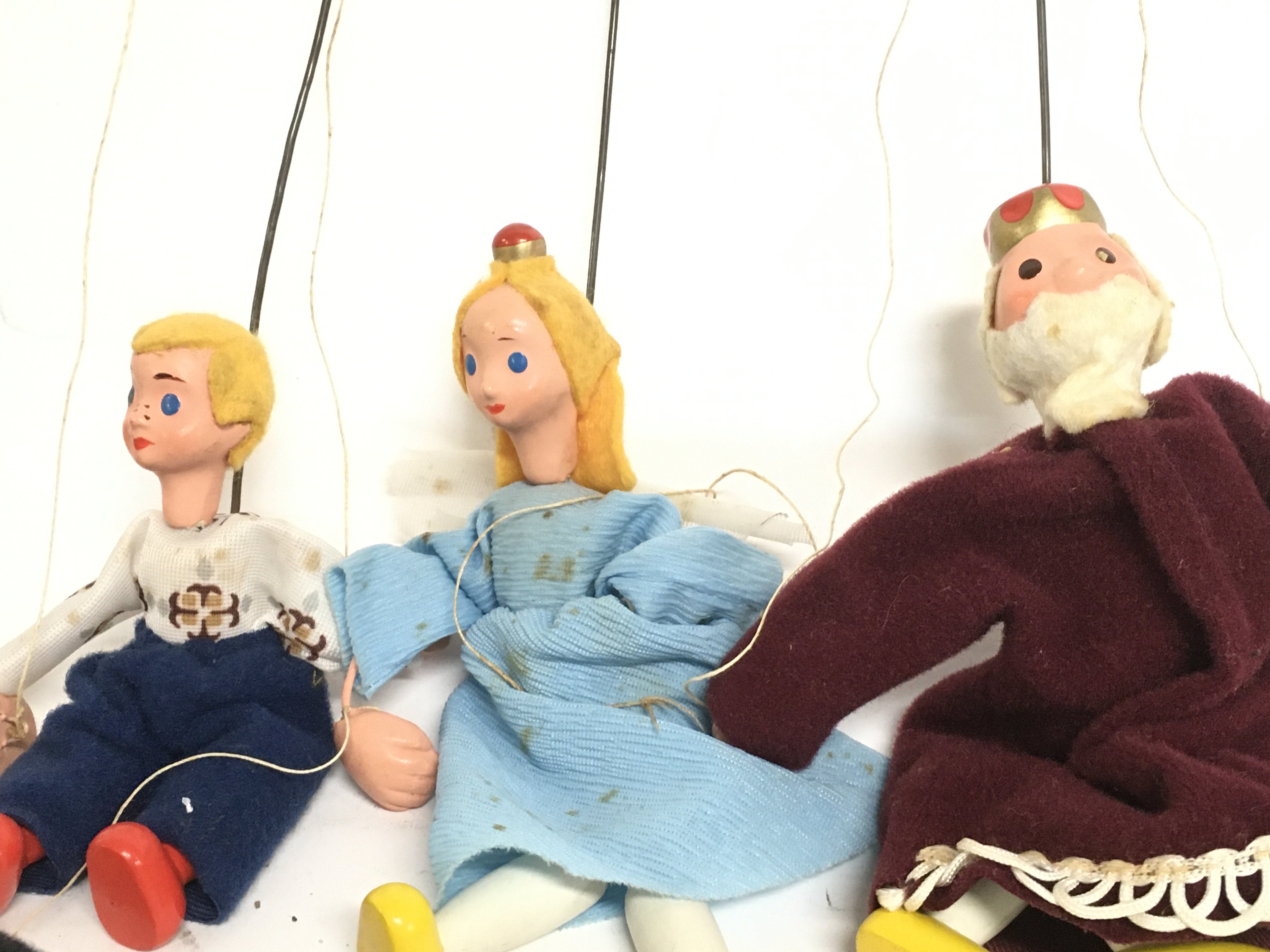 A collection of vintage puppets. Postage category - Image 2 of 2