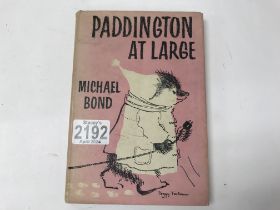 A Paddington at large early book.