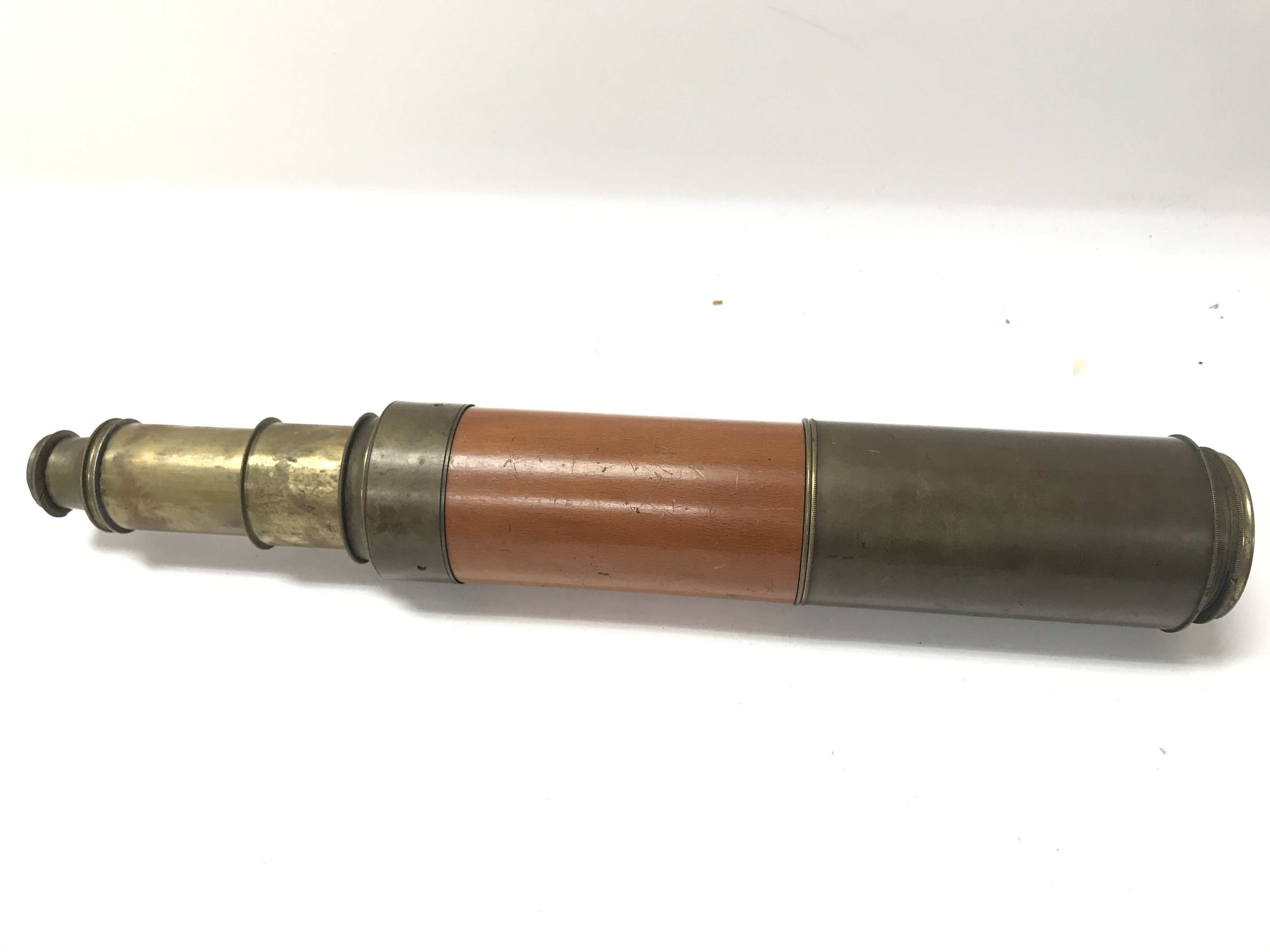 A vintage telescope approximately 66cm when extend