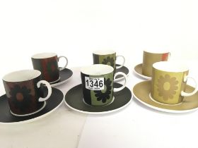 A Wedgwood mid 20th century design coffee set Susi