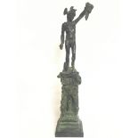 Bronze Perseus with the head of Medusa bronze figu