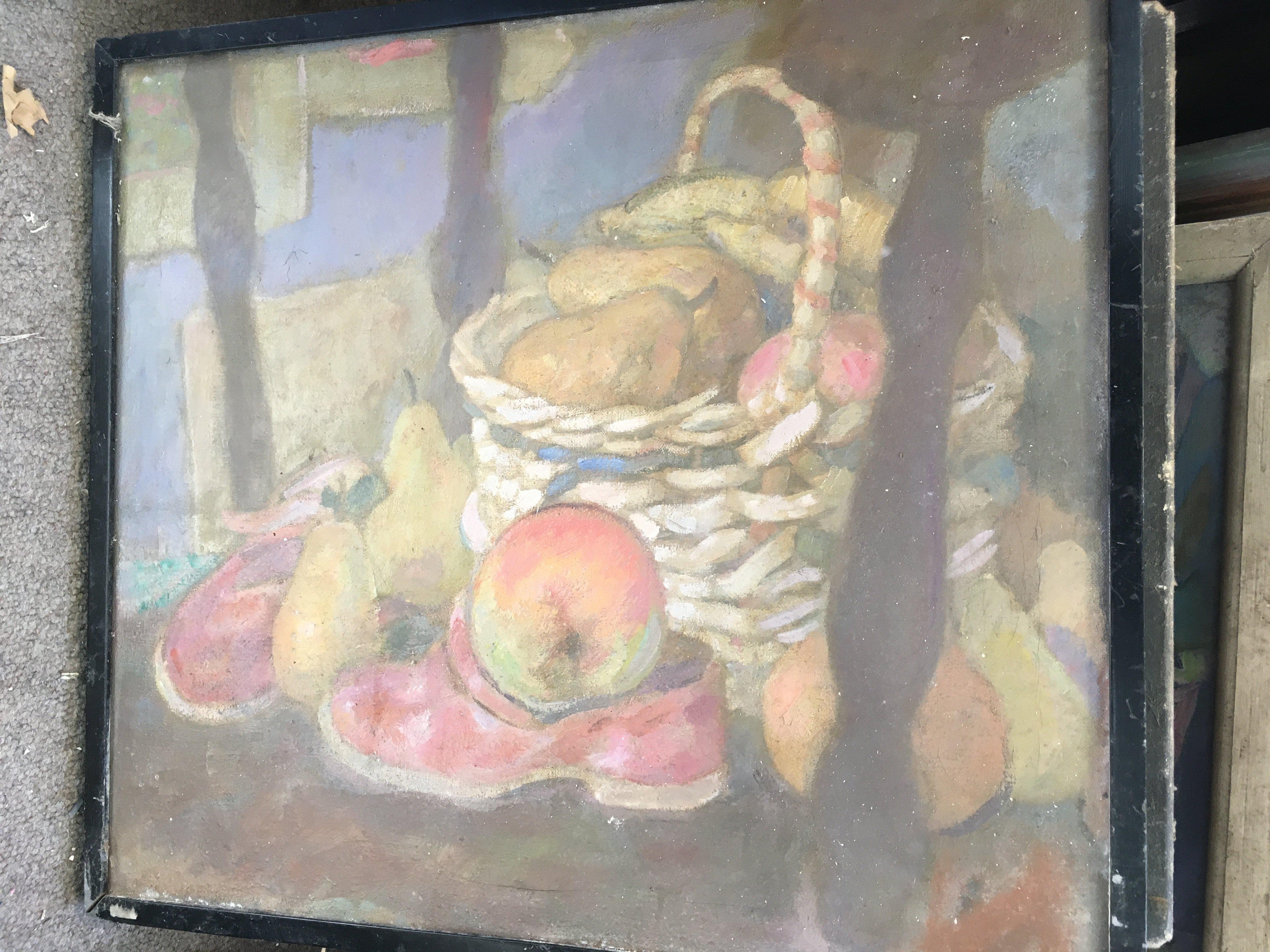 A collection of framed and unframed oil on canvas paintings by A.H Palmer including still life, - Image 3 of 10