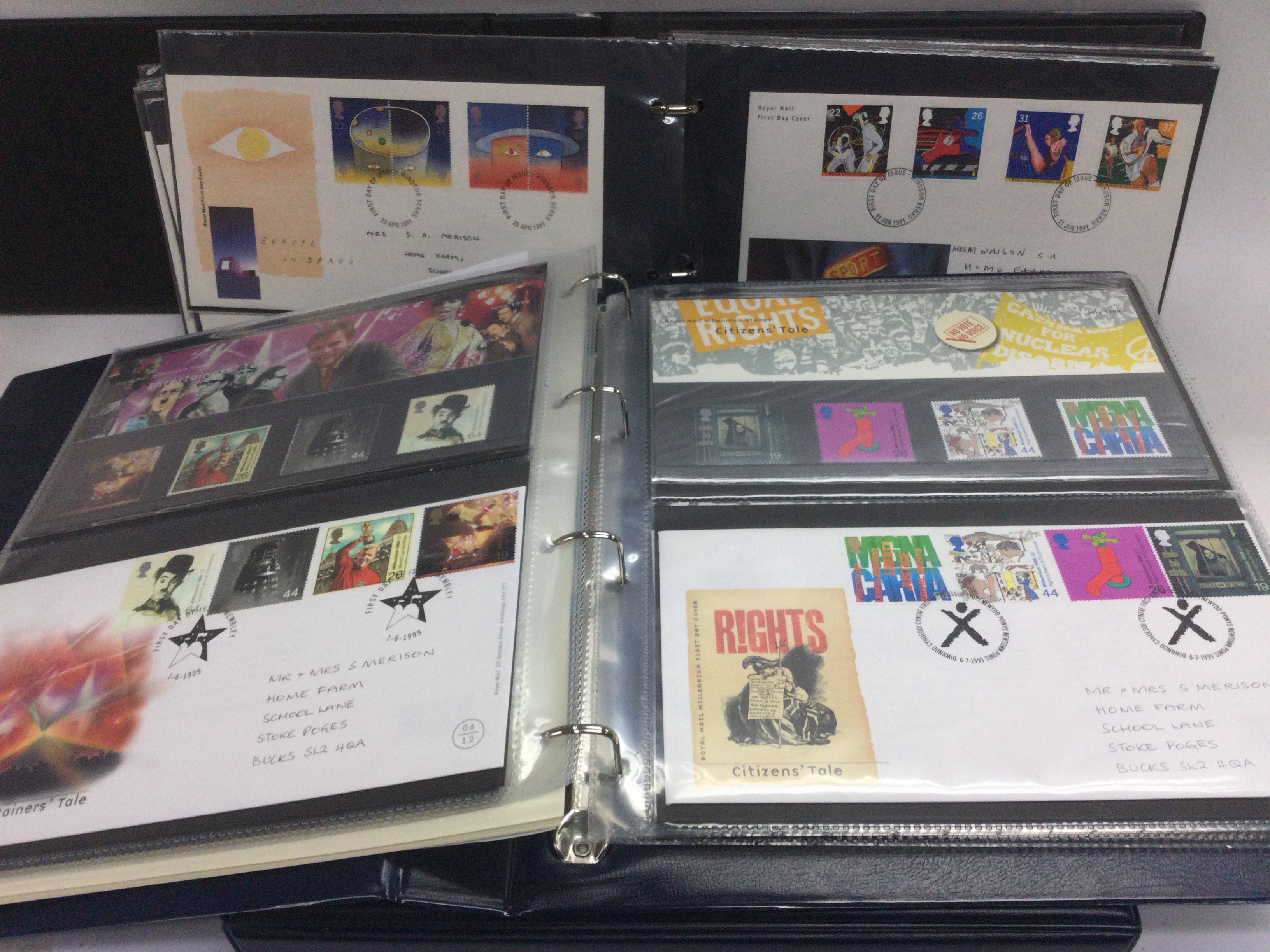 A collection of stamps including some presentation packs, first day covers and stamp albums - Image 2 of 5