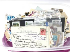 A collection of assorted loose stamps. Postage B