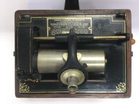 A Thomas Edison model A phonograph. Shipping categ