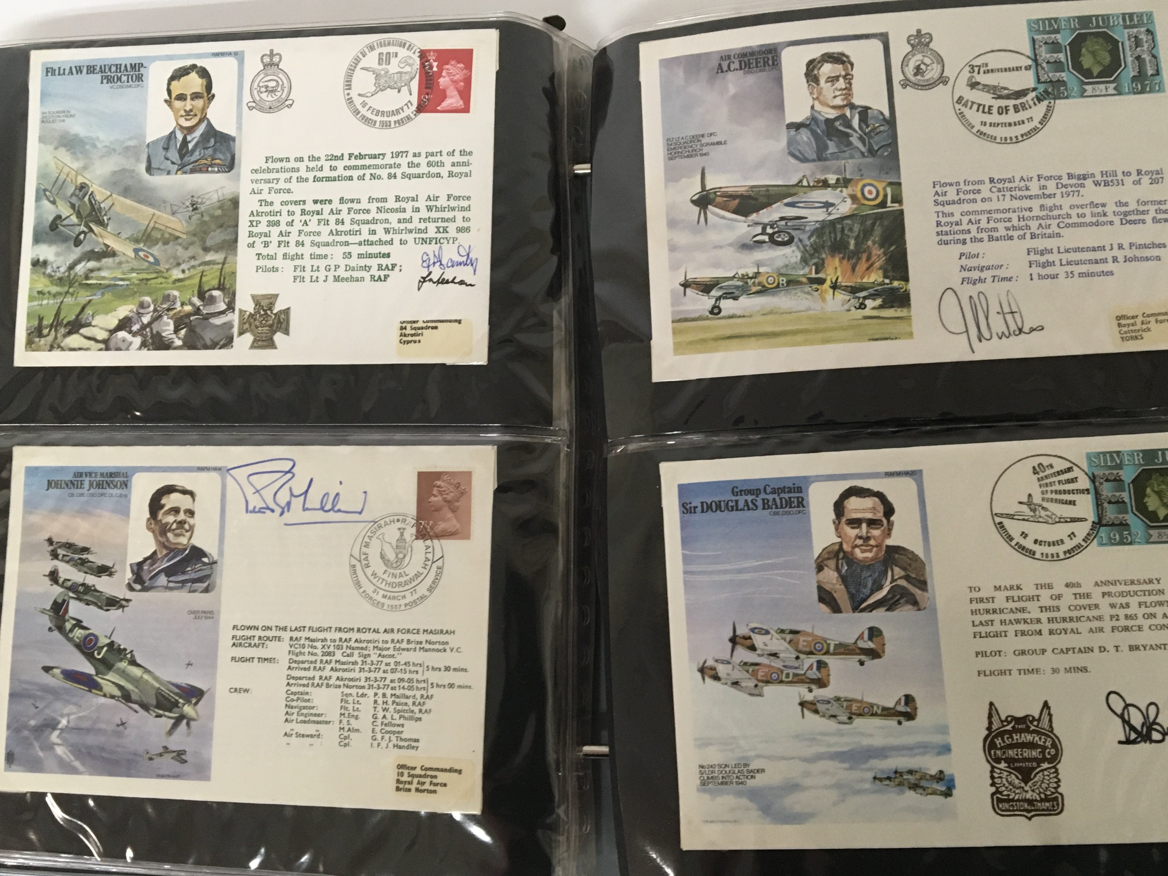 A Interesting collection of signed RAF and other s - Image 3 of 3