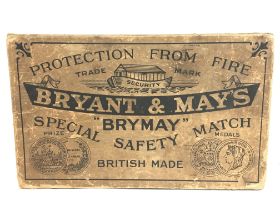 A late Victorian Bryant and Mays shop advertising