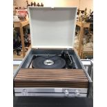 A Fidelity HF43 portable record player, This item