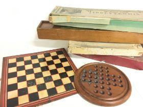 Victorian board and parlour games including The Er